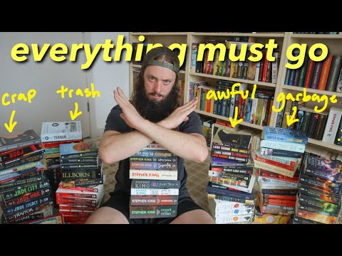 Brutally Unhauling 100+ Books Without Remorse