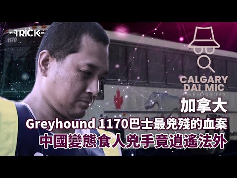 卡加利大咪調查檔案EP 14｜加拿大Greyhound 1170巴士最兇殘的血案｜中國變態食人兇手竟逍遙法外