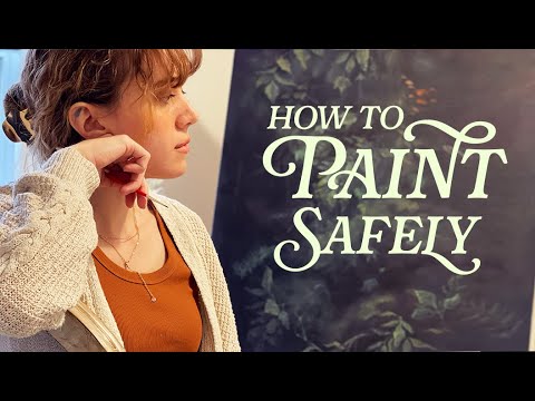 Easy steps for safer, non-toxic oil painting | How to avoid solvents, heavy metals + more