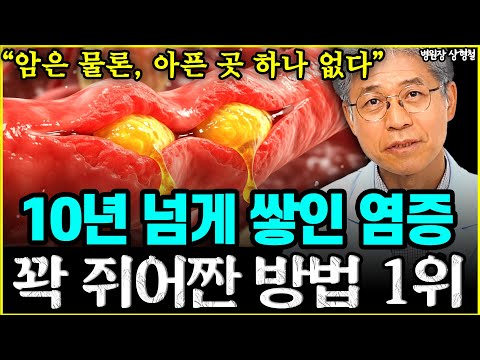 "비싼 보약, 영양제 필요 없다" 몸속 쌓인 염증 '이것' 했더니 싹 삭제됐다 l병원장 상형철(통합)