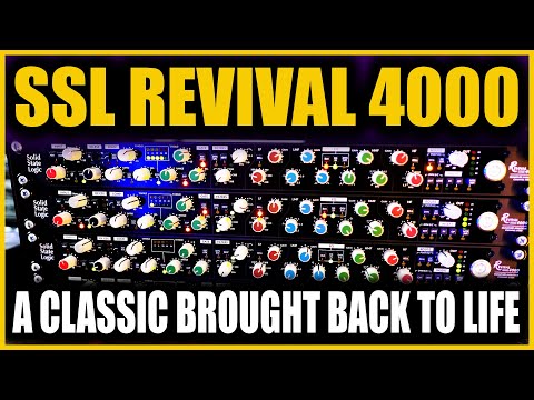SSL 4000 is BACK!!! - The SSL Revival 4000 First LOOK!