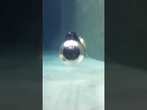 Military mine-exploding underwater drone