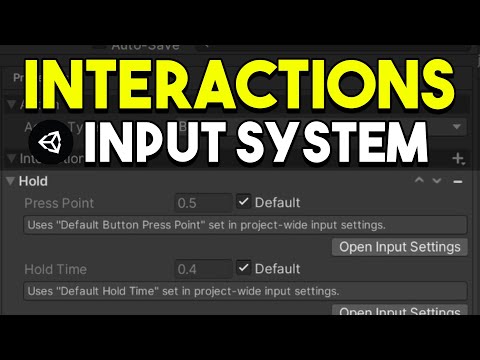 Input System Interactions Explained | Press, Hold, Tap, SlowTap, MultiTap - Unity