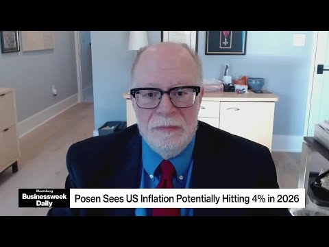 See Potential for 4% Inflation in 2026: PIIE's Posen