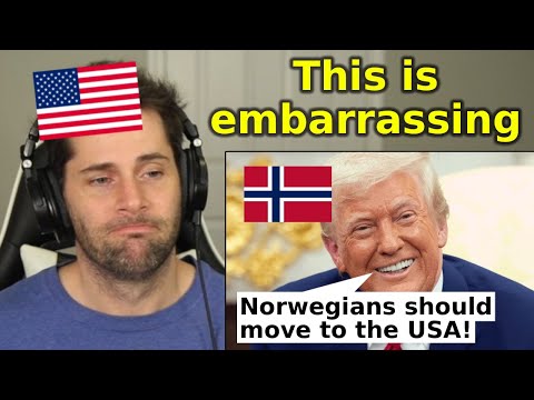 American Reacts to "Why Norwegians Don't Immigrate to the USA"