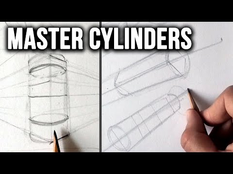 How to MASTER Drawing Cylinders [Figure Drawing Prep - Part 2]