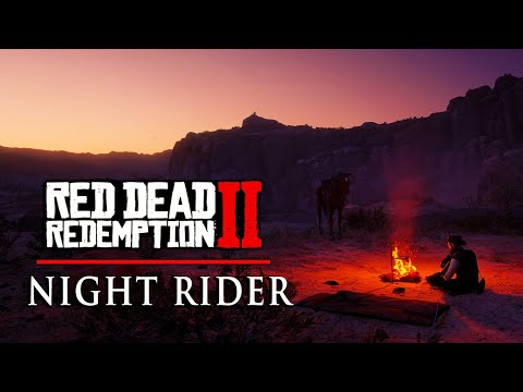 RDR2 Relaxing Western Ambient Travel Music With Night Ambience for Sleep