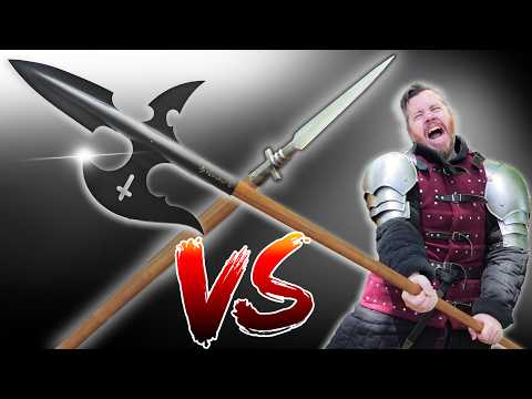 Spear vs Halberd, what is the TRUE king of medieval weapons?