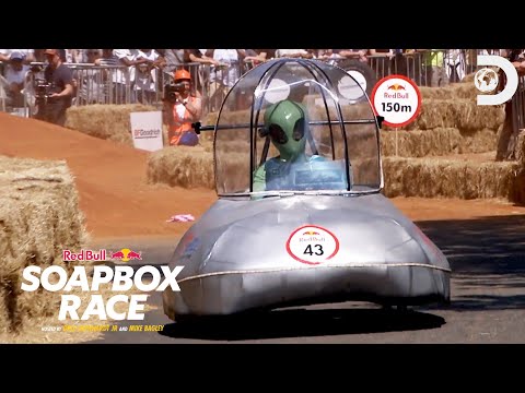 Best Races from the Wild Soapbox Safari | Red Bull Soapbox Race | Discovery