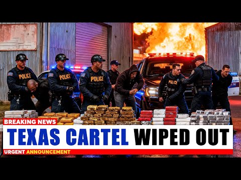 FBI & ICE Raid Texas Cartel Warehouse — 3.4 Tons Seized, 142 Suspects Arrested