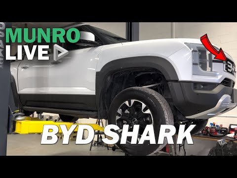 BYD Shark: On the Hoist & Under the Hood