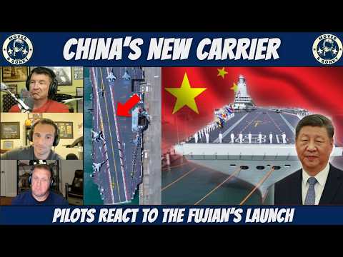 China’s Fujian Carrier Commissioned — What US Navy Fighter Pilots Really Think