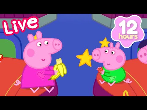 🔴 LIVE! Peppa Pig's Learning Adventures! 🍦 Peppa's Playgroup: Little Learners 🐷 Kids Cartoons