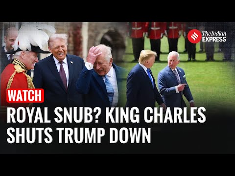 King Charles Snaps at Trump: The 8 Words That Stunned Windsor | Trump UK Visit |Trump Windsor Castle