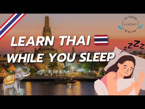 Learn Thai Easily While You Sleep: 10 Hours of Relaxing Language Lessons!
