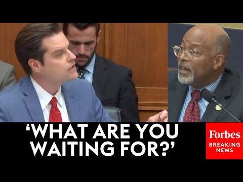 WATCH: Matt Gaetz And Glenn Ivey Clash Over 'Defund The Police' And The ATF