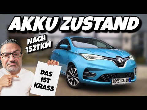 SCHROTTREIF? Renault Zoe Akku nach 150 Tkm im Check. Gebrauchtes Elektroauto.