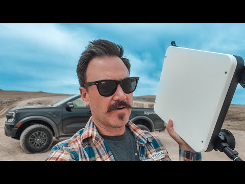 The best STARLINK mini Mount for Overlanding Vehicles | Veritas Vans