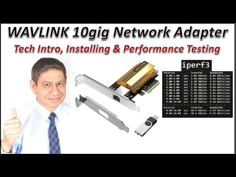 The WAVLINK WL-NWP004 10gig PCIe Network Adapter