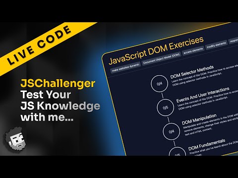 Live Code: Test Your JS Skills with Me
