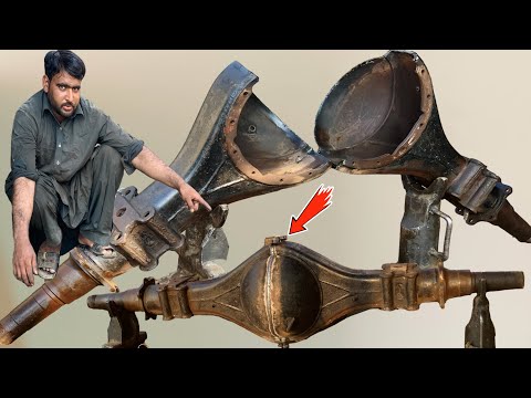 A broken axle housing on a truck is not an easy 2 piece assembly I've seen