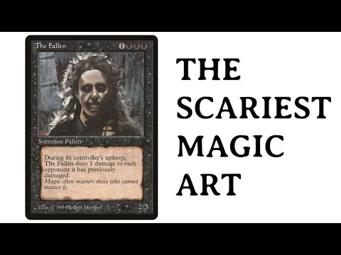 22 Magic Cards With The Scariest Art