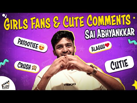 I am single! 😁 Patootie ❤️ | Sai Abhyankkar | Cute Comments | Aasa Kooda, Katchi Sera | Think Indie