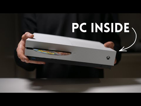 I Built a PC Inside an XBOX (And the Disc Drive Works)