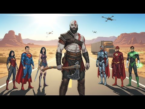 What if Kratos Entered the DC Universe?
