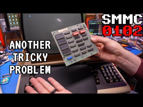 0102 Faulty DEC VT100 "Advanced Video Option" board