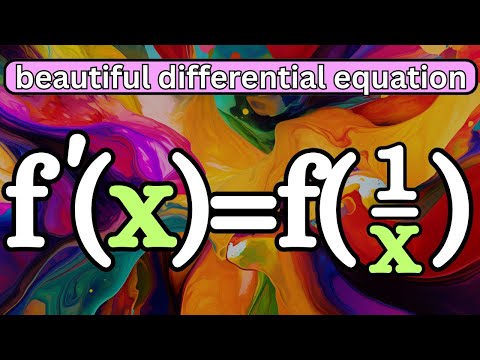 a beautiful differential equation