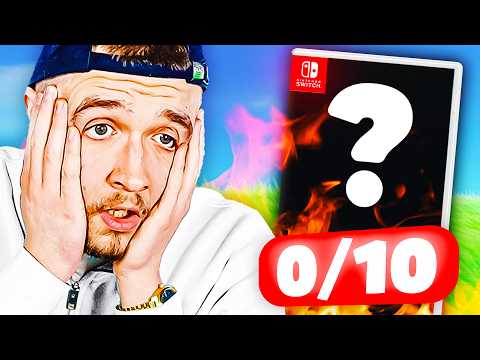 Die 5 SCHLECHTESTEN Nintendo Switch SPIELE aller Zeiten...