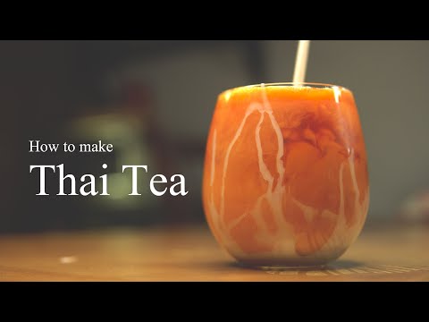 How to Make Restaurant Quality Thai Tea At Home