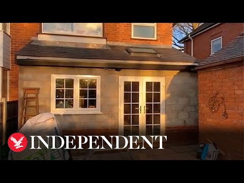Savvy homeowner builds extension for less than £10,000 with help of YouTube tutorials
