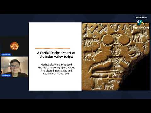 Steven Bonta's decipherment of Indus script.