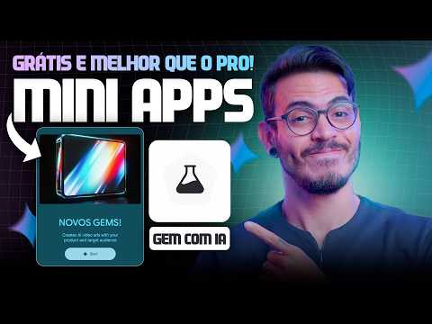 Google ENLOUQUECEU: Gemini 3 Flash e NOVO GEMS mudam TUDO!