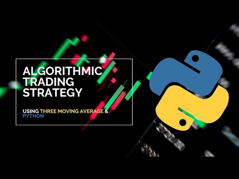 Algorithmic Trading Strategy Using Three Moving Averages & Python