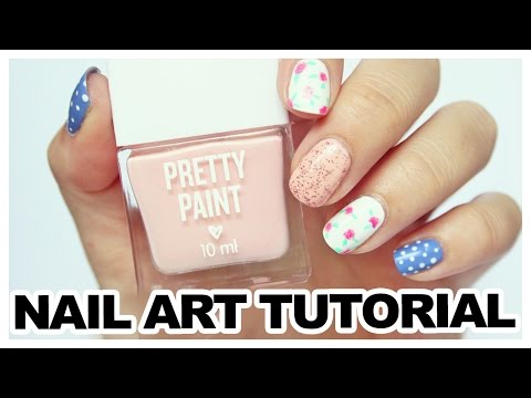 Nail Art Tutorial: Floral