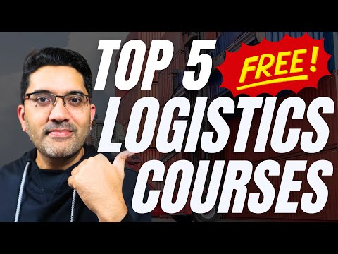 🎓Top 5 FREE Logistics Courses You MUST Take! (Learn Supply Chain for $0)
