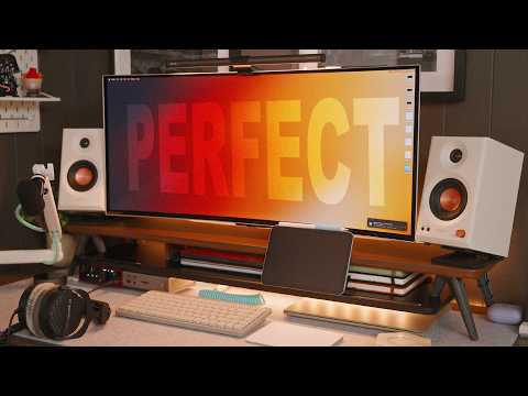 The PERFECT Desk Setup for Content Creation That ISN'T Overkill