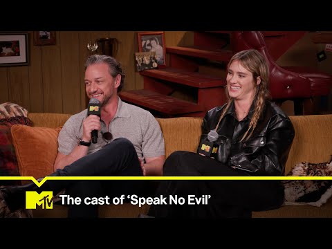 James McAvoy and Mackenzie Davis on ‘Speak No Evil’ at SDCC | MTV