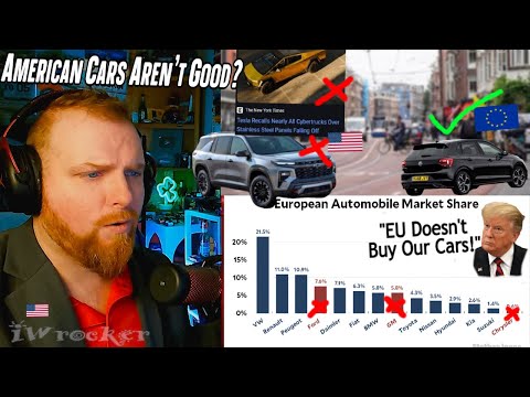 American Reacts to Why Do American Cars Fail in Europe?