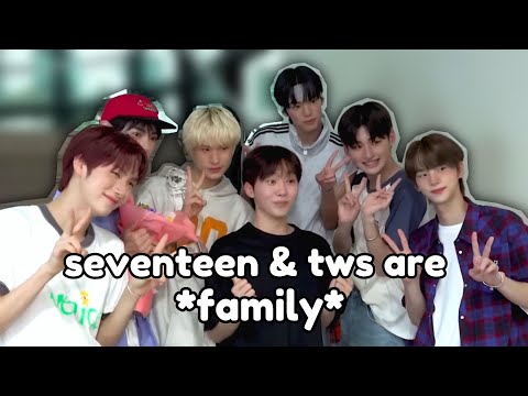 seventeen & tws are family