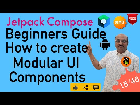 Beginners guide for How to Create Reusable UI Components : Jetpack Compose - 15