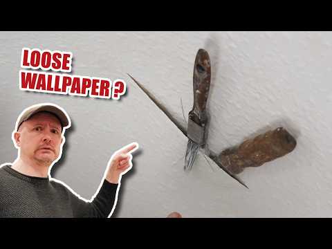 Wallpaper Peeling? 5-Minute Fix That ACTUALLY Works!