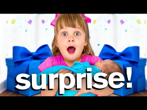 Our Daughter Surprises Baby Brother for First Time