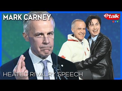 Prime Minister Mark Carney says 'Heated Rivalry's Hudson Williams is his "best friend" [FULL SPEECH]