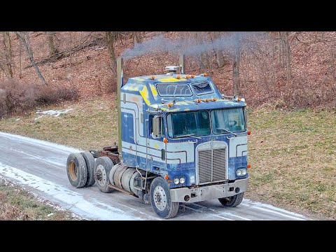 Kenworth K100 cabover hasn’t seen the road in 30 years! Will it drive again??