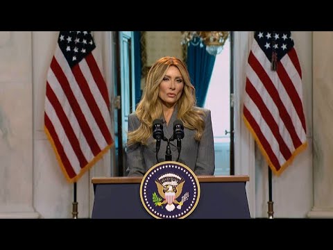 A Message From First Lady Melania Trump