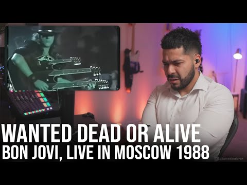 I never gave Bon Jovi enough credit! Wanted Dead Or Alive Live Moscow (Reaction!)
